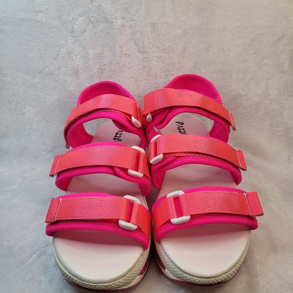 Fuchsia Summer Sneakers Harness Sandals Sizes 7.5 & 9 - Picture 4 of 7